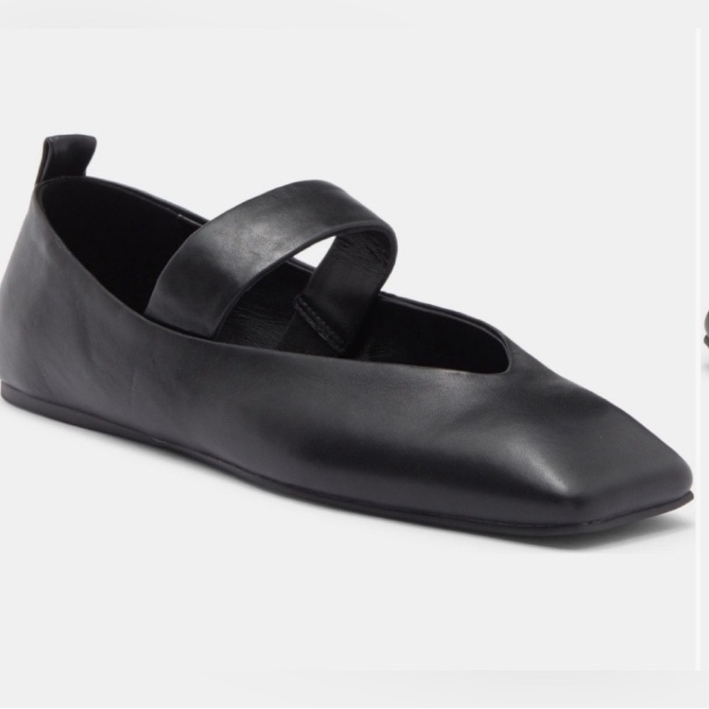Tony Bianco Hawaii Black Mary Jane Flats 9.5